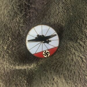 Vintage German aircraft fighter pin